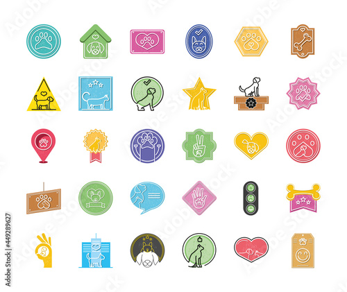 pets friendly badges