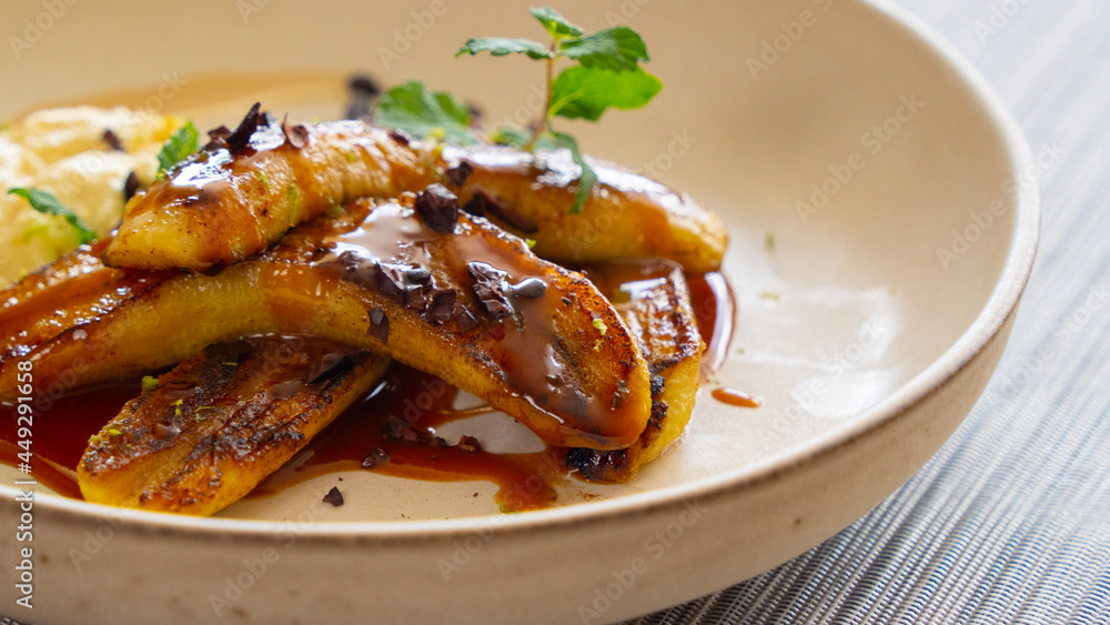 grilled bananas grilled bananas