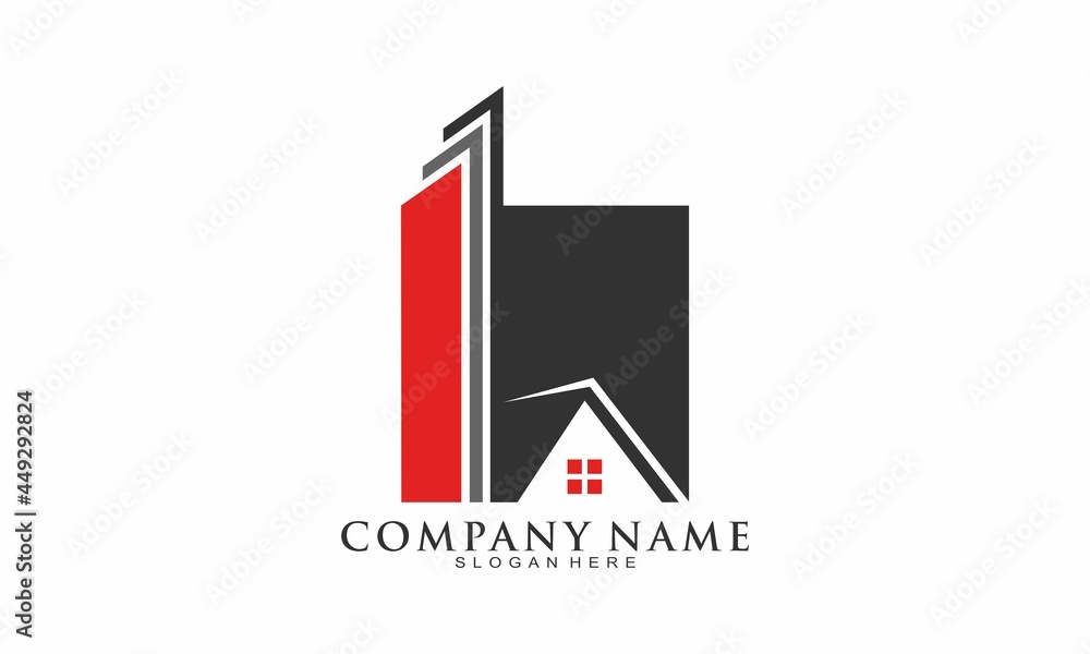 Property building logo vector Property building logo vector