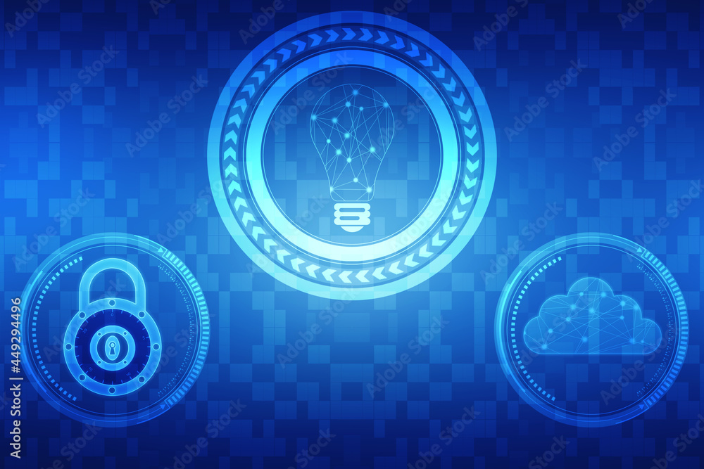 Bulb future technology,innovation background,creative idea concept,Artificial Intelligence background Bulb future technology,innovation background,creative idea concept,Artificial Intelligence background