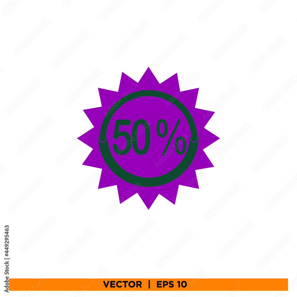 Icon vector graphic of discount Icon vector graphic of discount
