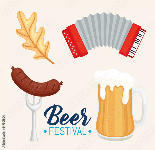 icons of festival oktoberfest