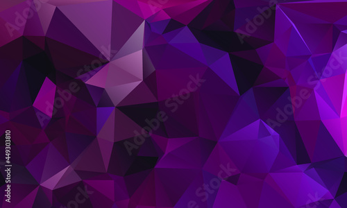 Abstract Color Polygon Background Design, Abstract Geometric Origami Style With Gradient