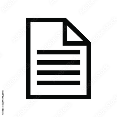 File icon vector graphic