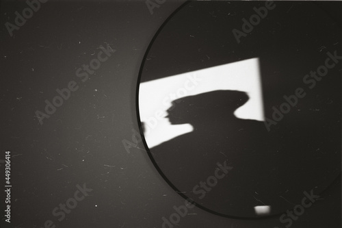person in the night
