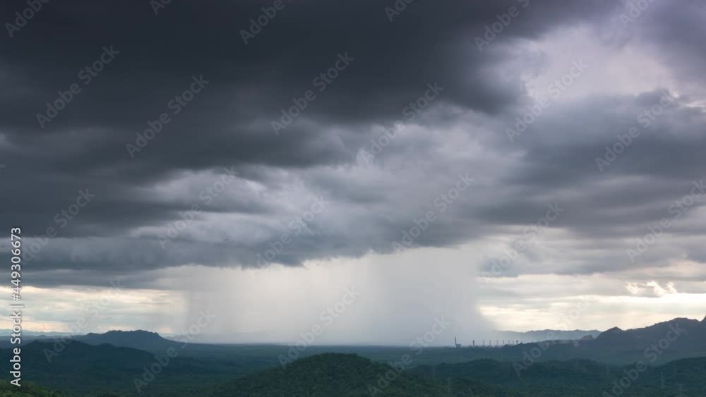 Nature environment Dark sky Big clouds Black moving storm clouds Thunderstorms on the horizon Time lapse Giant storms Fast moving Movie time Mea Mo, Lam pang Thailand. Nature environment Dark sky Big clouds Black moving storm clouds Thunderstorms on the horizon Time lapse Giant storms Fast moving Movie time Mea Mo, Lam pang Thailand.