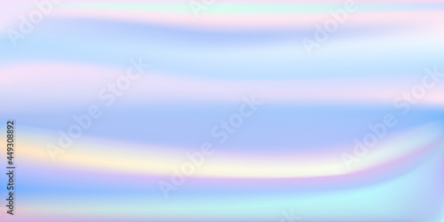 Holographic foil. Abstract wallpaper background. Hologram texture. Premium quality. Modern vector.