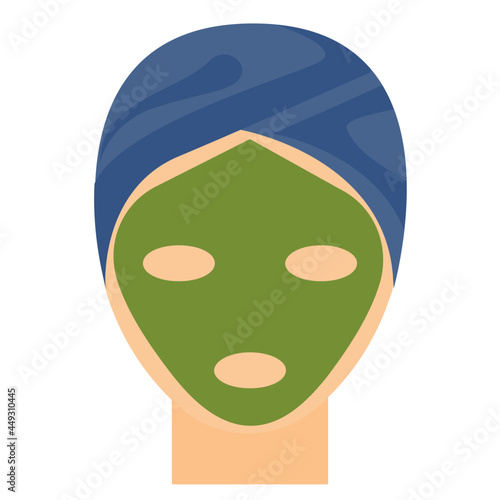 face flat icon