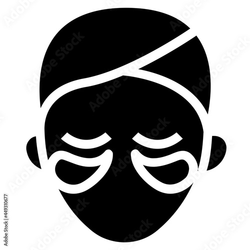 eye glyph icon