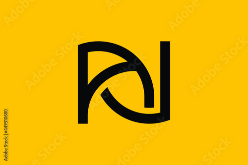 AN letter logo design on luxury background. NA monogram initials letter logo concept. AN icon design. NA elegant and Professional letter icon design on black background. AN NA