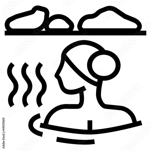 onsen line icon