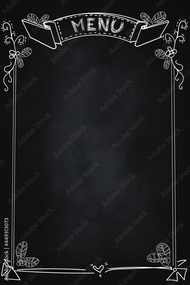 menu background design