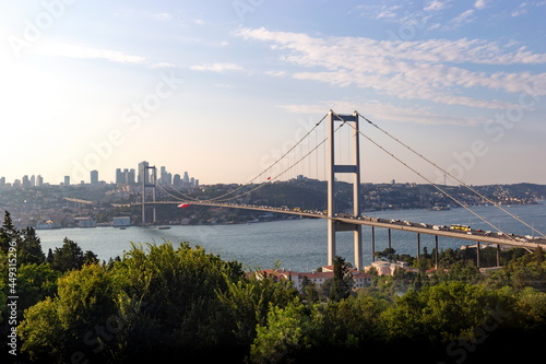15th July Martyrs Bridge. Bosphorus Bridge. Istanbul, Turkey © Sergey Fedoskin