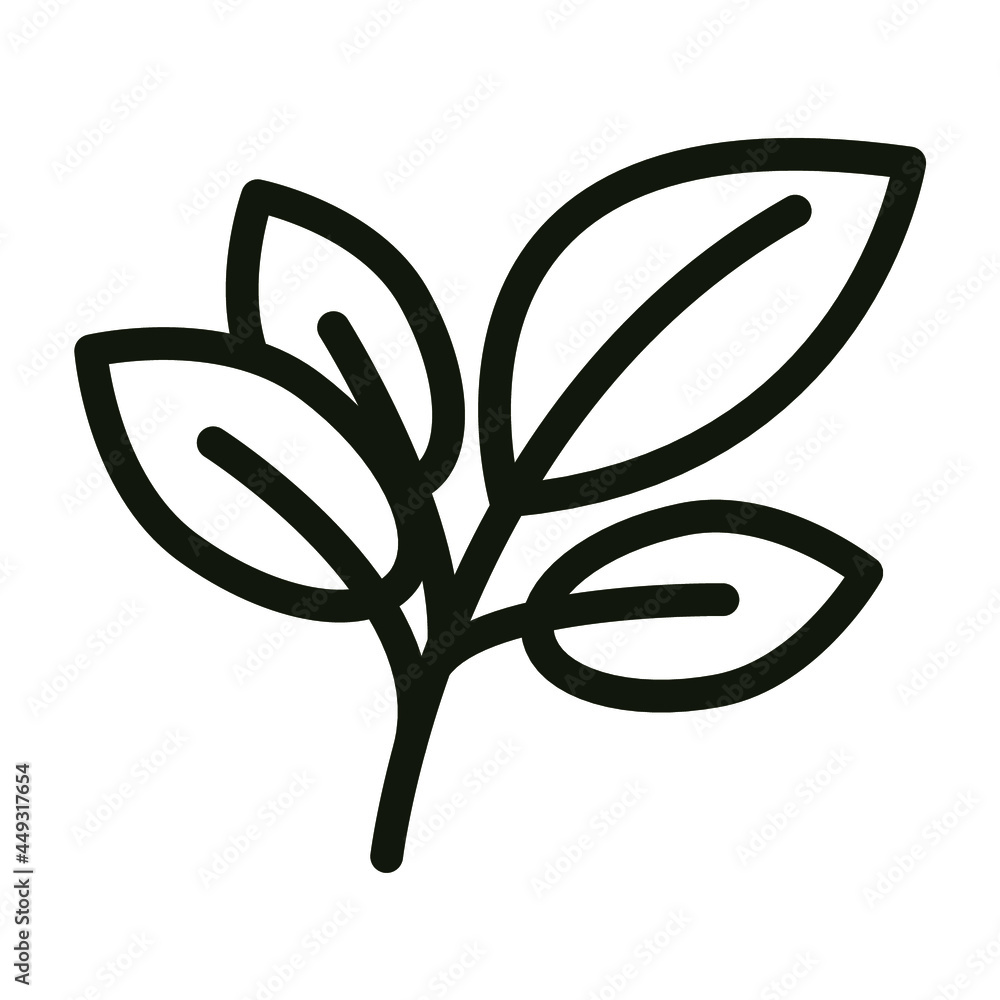 black and white icon in the form of greenery. healthy food. the icon is suitable for the design of websites, presentations, and history black and white icon in the form of greenery. healthy food. the icon is suitable for the design of websites, presentations, and history