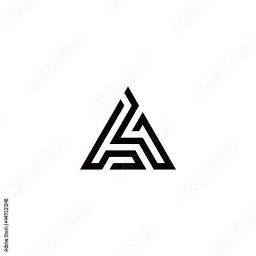 Free Download a initial abstract logo design vector template - GFXLoad