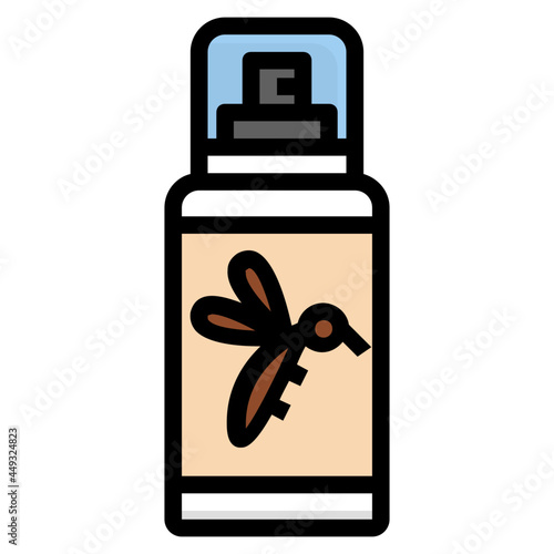 mosquitoes line icon