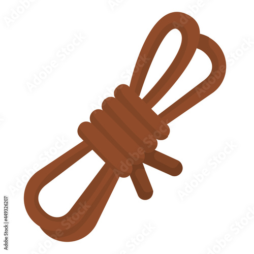 rope flat icon