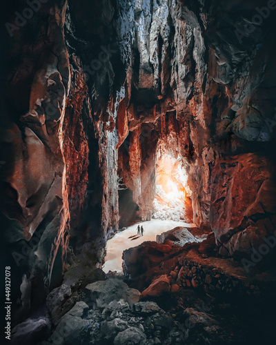 Inside the cave, When we are together, Nothing is scary.