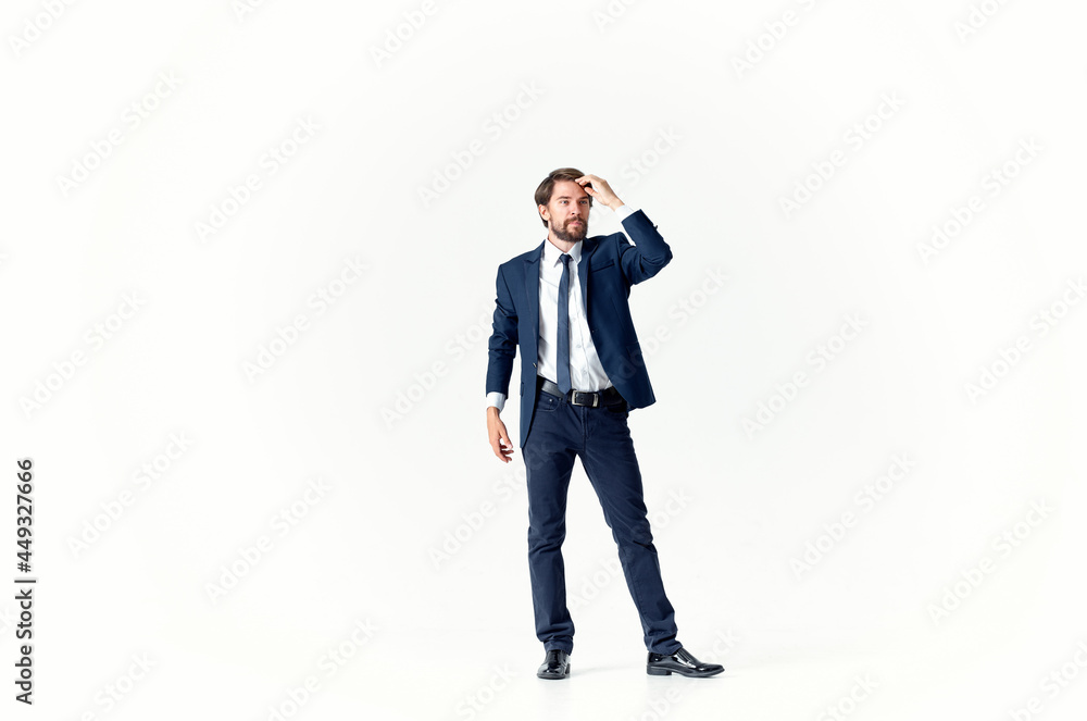 businessmen manager Professional light background businessmen manager Professional light background