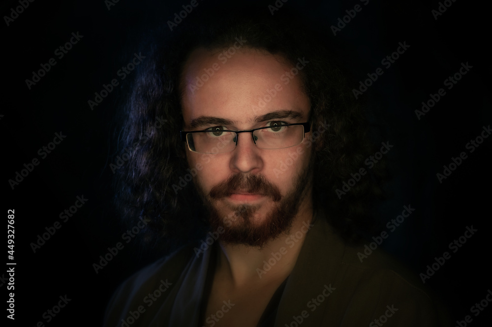 Fototapeta premium Männerportrait im Stile alter Meister