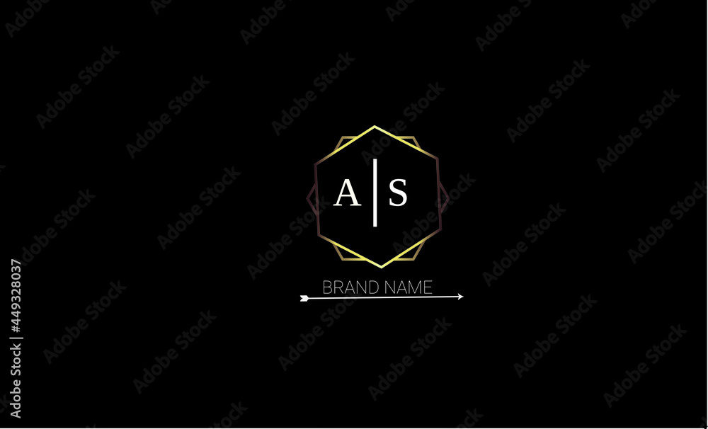AS is a simple royal style logo with a pleasant design with a attractive golden color and black background. AS is a simple royal style logo with a pleasant design with a attractive golden color and black background.