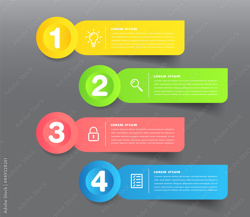 modern text box template, infographics banner modern text box template, infographics banner