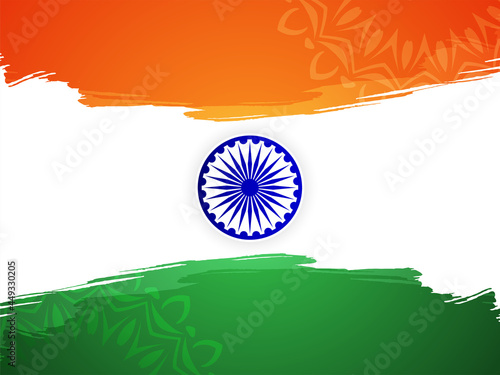 Indian flag theme Independence day celebration background