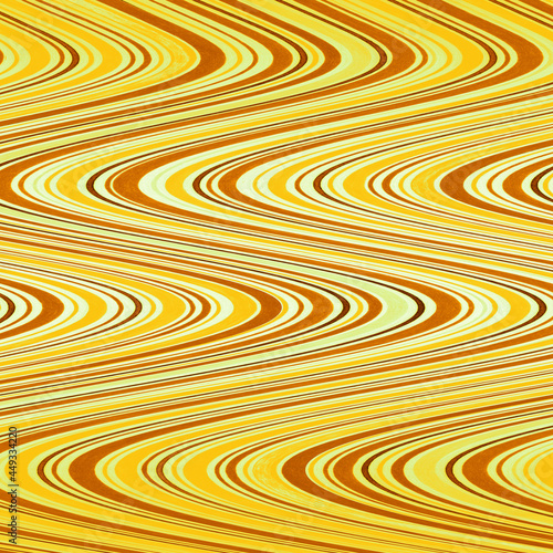 fashionable background, bright pattern, curved lines, stripes, waves, yellow, orange, brown, marker, pencil, sea, summer, autumn, fire, sunny, halloween, material, texture, comic book background, 
