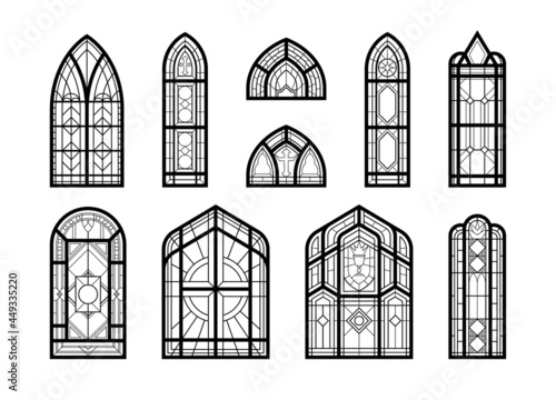 Church Windows Mosaic Set