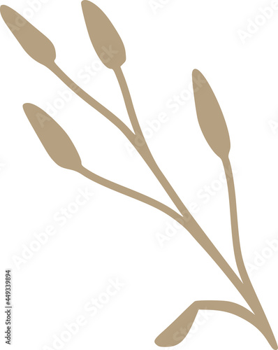 Vector hand drawn organic s...
