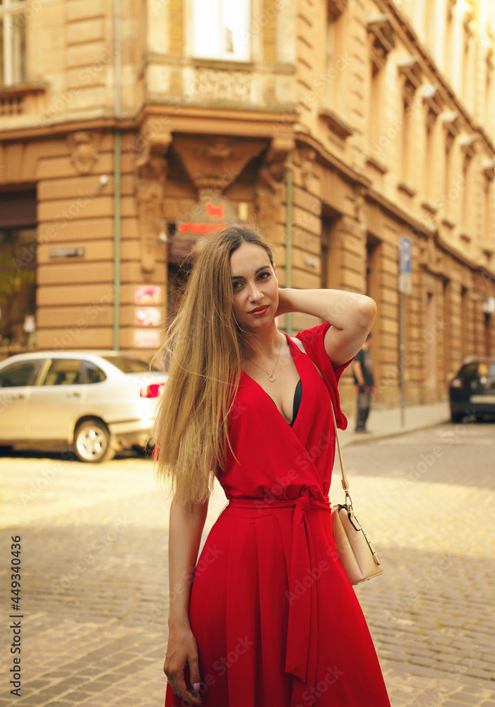 woman in the city of Lviv