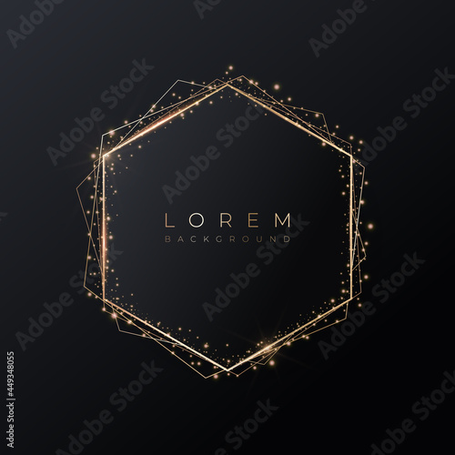 Pale pink hexagonal 3d back...