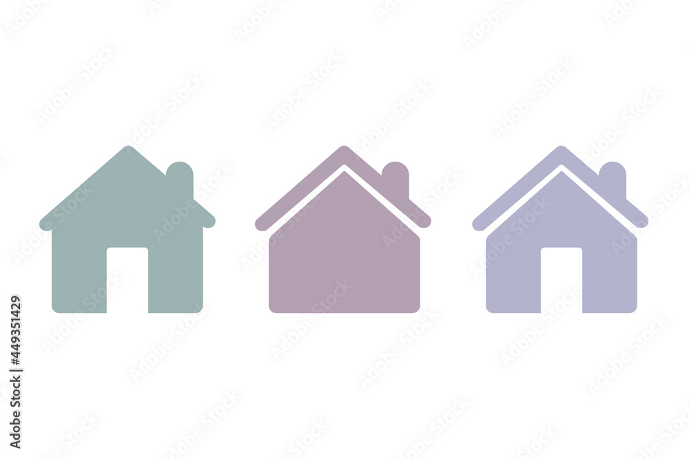 house icon on a white background, vector illustration house icon on a white background, vector illustration
