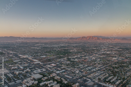 Canvas Print Las Vegas von oben