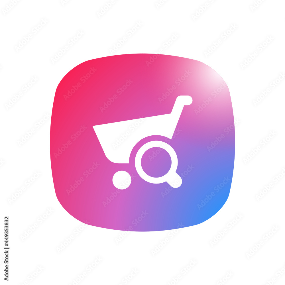 Search Cart - Sticker Search Cart - Sticker