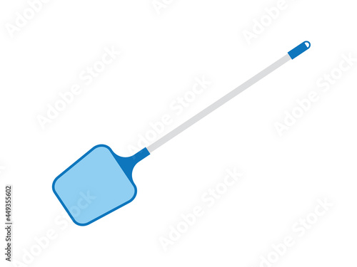 swimming pool cleaning net icon- vector illustration