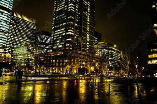 night view of the city © 啓佑 八木