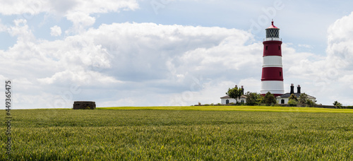 Lighthouse in a field at Happisburg