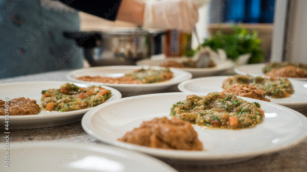 Arabische vorspeisen 