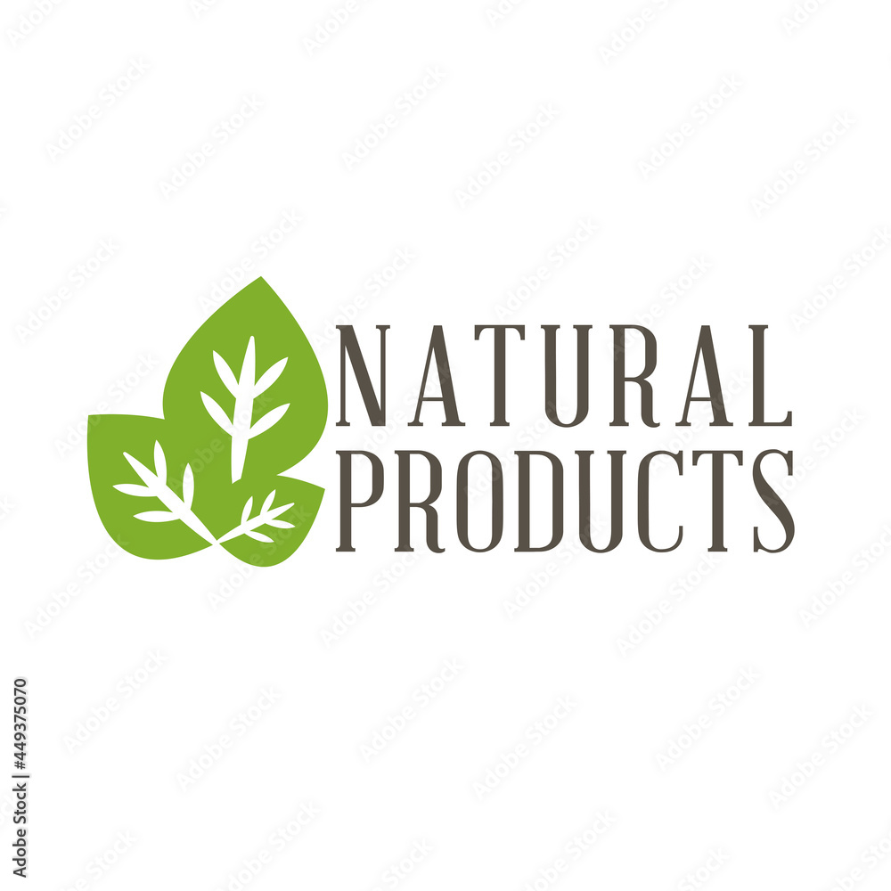 Obraz premium natural product with leaves