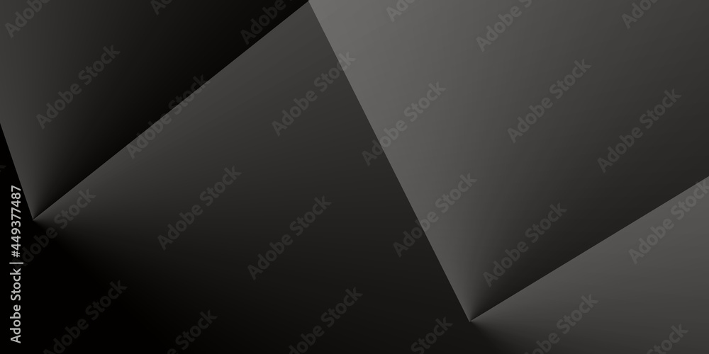 black geometric, abstract background, dark paper design, modern wallpaper, wall art, texture, with gradient, ider for web banner, product and poster, business presentation, space for tex black geometric, abstract background, dark paper design, modern wallpaper, wall art, texture, with gradient, ider for web banner, product and poster, business presentation, space for tex