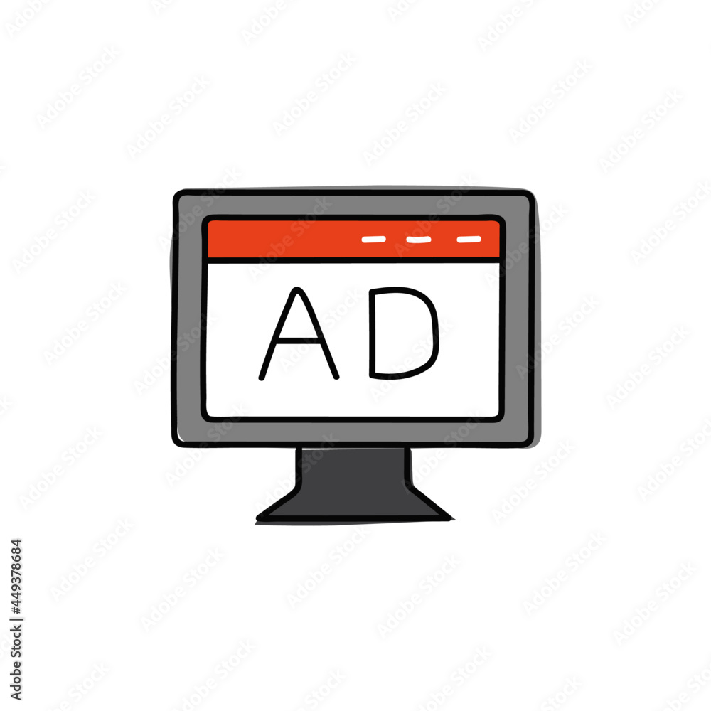 Advertising seo icon in color icon, isolated on white background Advertising seo icon in color icon, isolated on white background