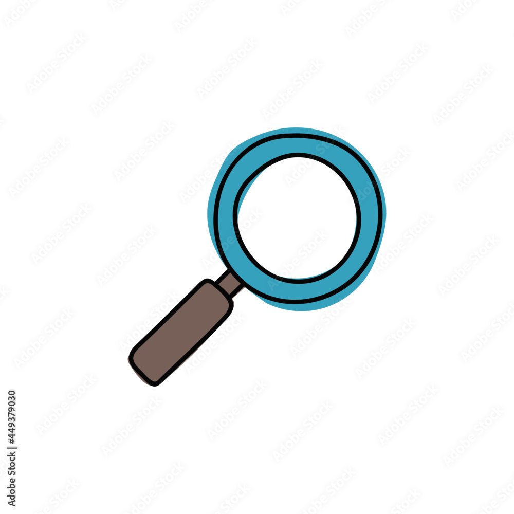 Search on internet icon in color icon, isolated on white background Search on internet icon in color icon, isolated on white background