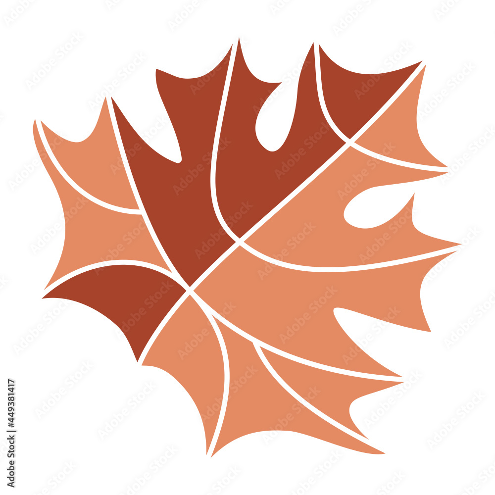 Naklejka premium Maple leaf