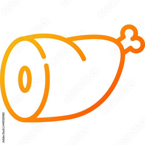 ham gradient icon
