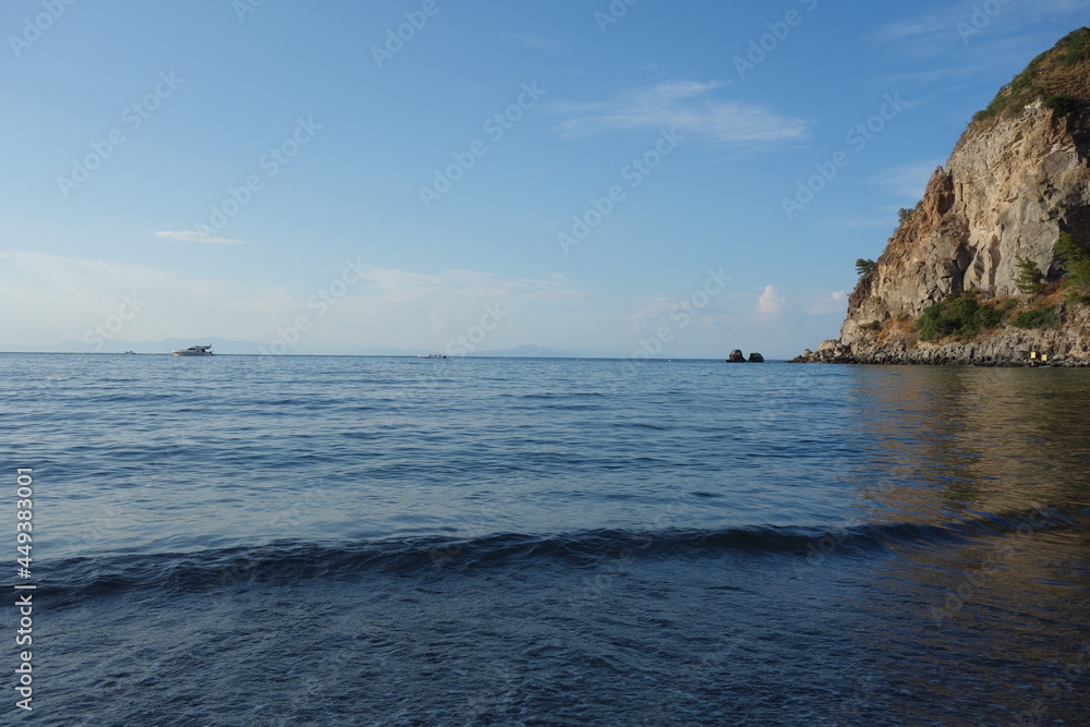 Maronti beach in Ischia island, Italy