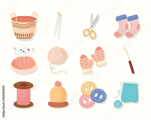 icons for knit