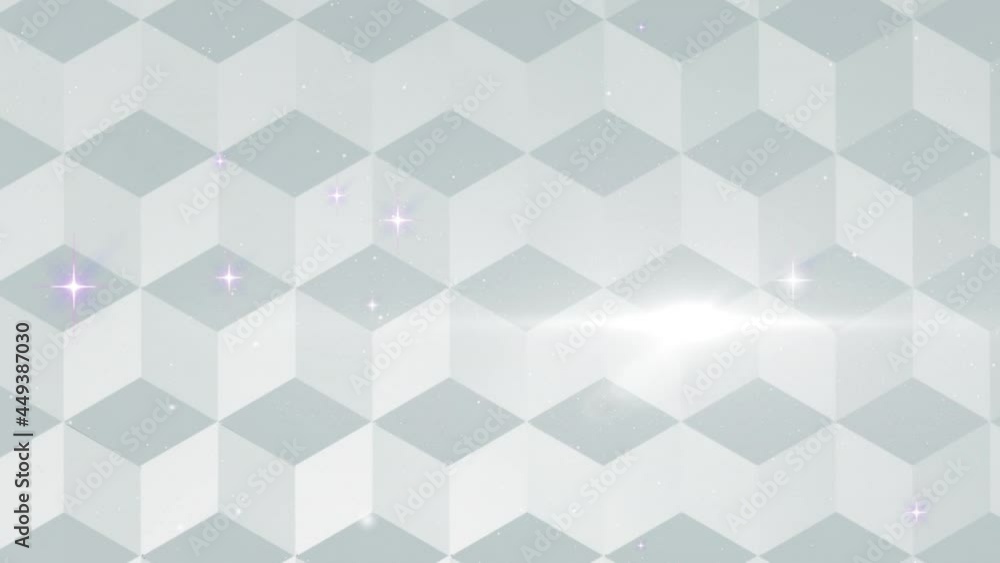 Digital animation of abstract 3d shapes on grey background against shining stars in space Digital animation of abstract 3d shapes on grey background against shining stars in space