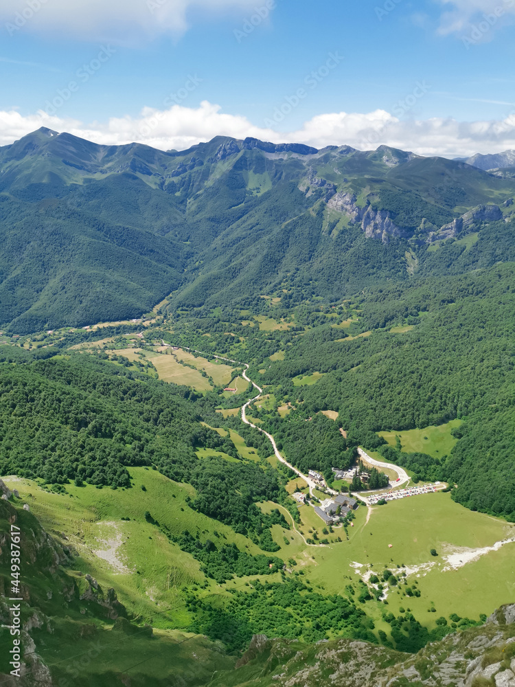 Picos de Europa, national part. Landscape. Asturias, Spain Picos de Europa, national part. Landscape. Asturias, Spain