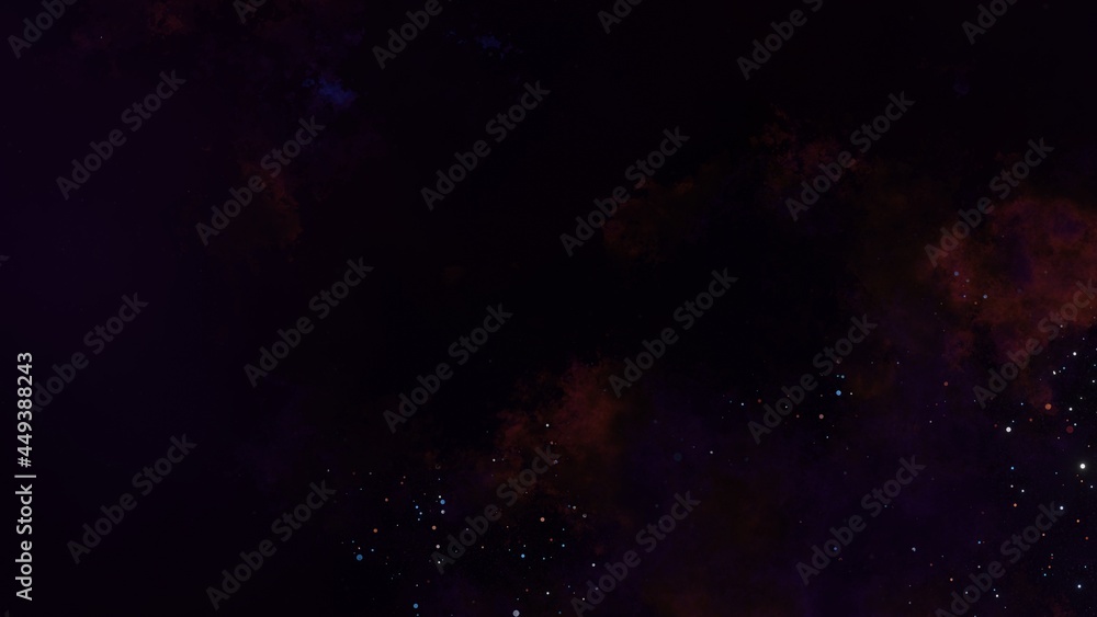 Obraz premium purple nebula